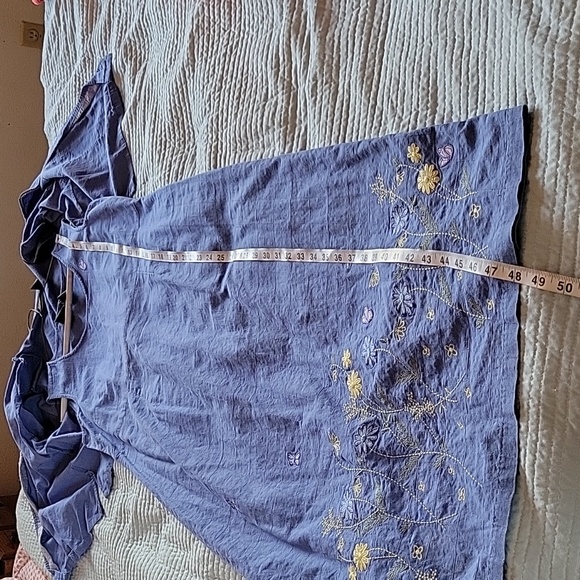 Erika linen blend maxi Dress & Jacket - Picture 7 of 10